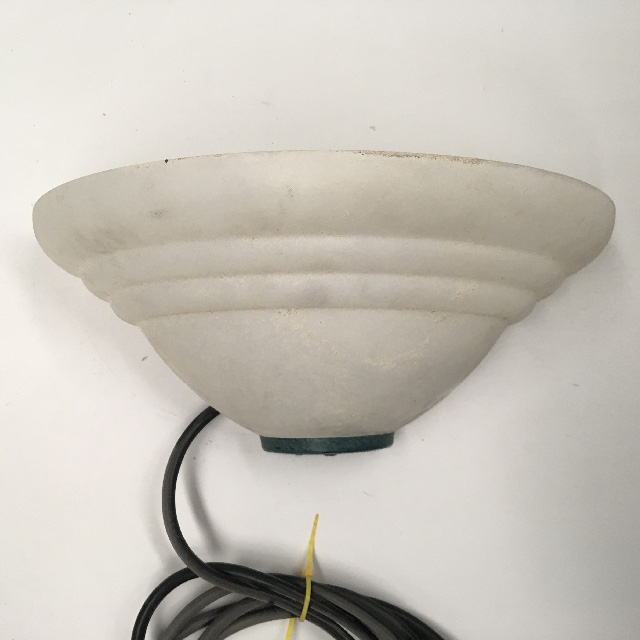 LIGHT, Wall Sconce - Half Moon Frosted Glass (wired)